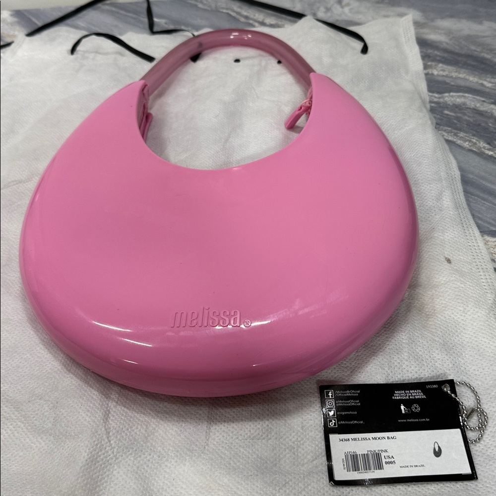 MELISSA Pink Moon Bag Rubber - Picture 4 of 9